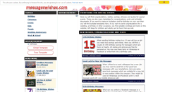 Desktop Screenshot of messageswishes.com